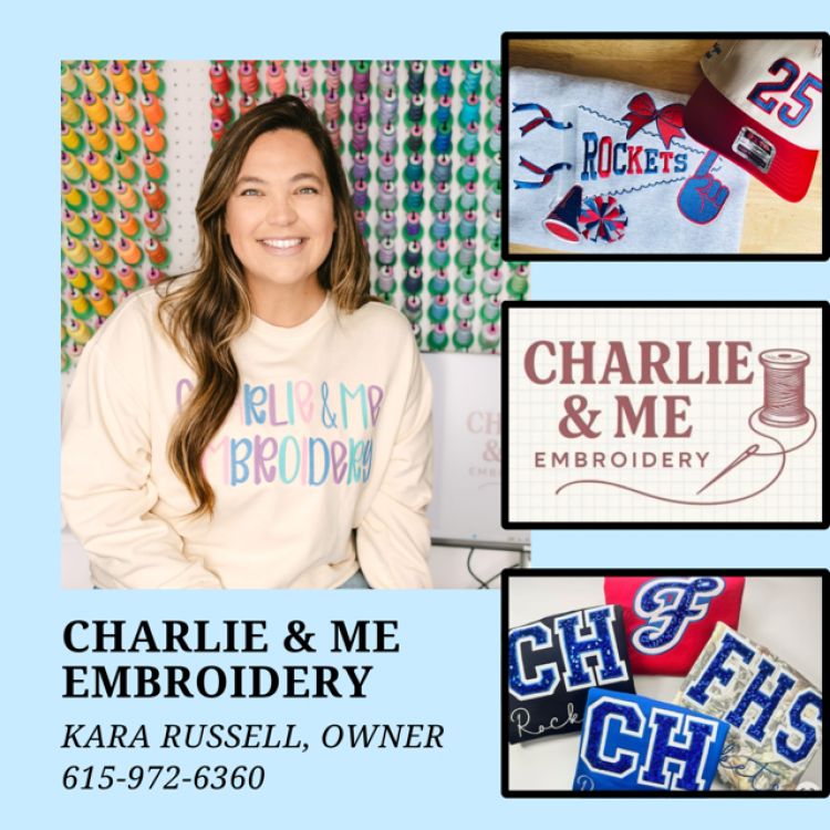 CHARLIE & ME EMBROIDERY